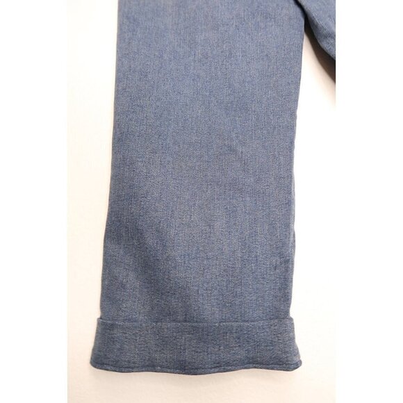 Social Standard by Sanctuary Jeans Denim Capri High Rise Blue Women's 14 EUC - Picture 10 of 12
